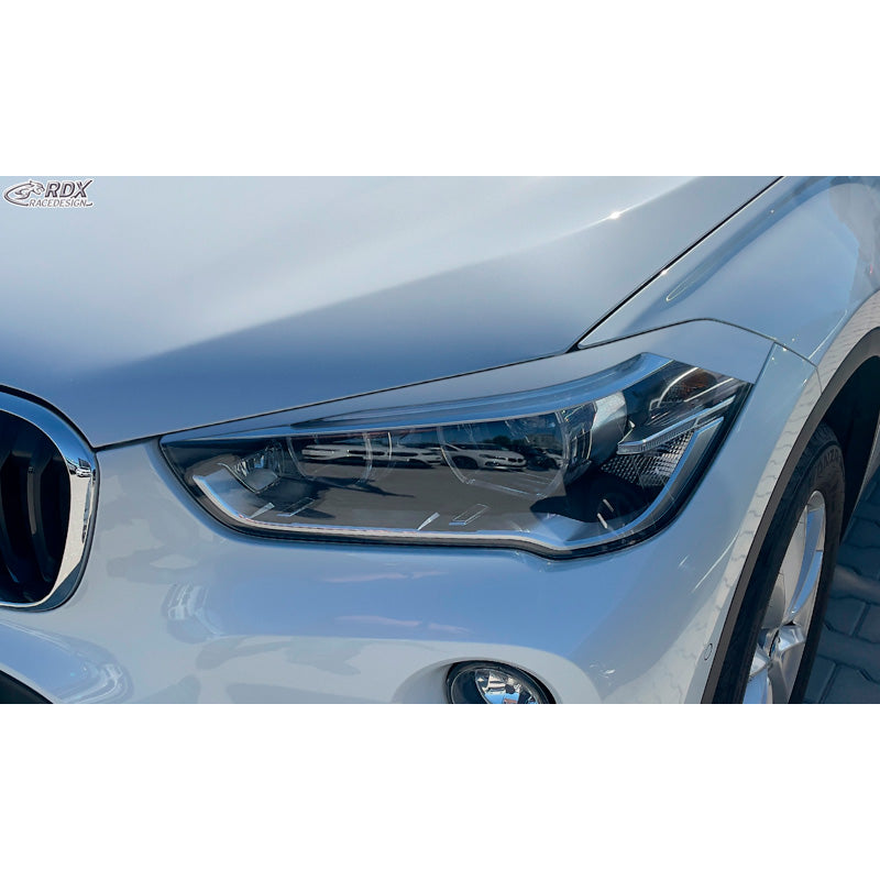 RDX Racedesign, mračítka světel, vhodné pro BMW X1 F48 2015-2019 (ABS)