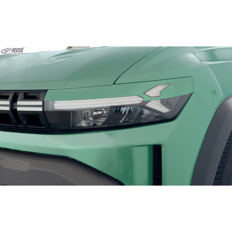 RDX, Øjenskygger, passer til Dacia Duster III & Dacia Bigster (2024-)