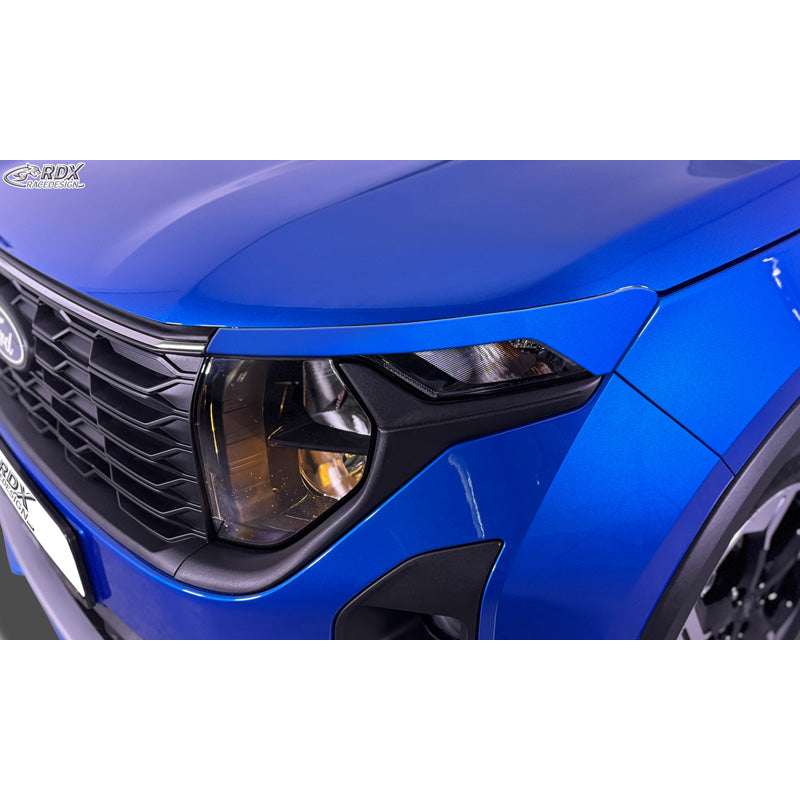 RDX, Sopracciglia fari, ABS, adatto a Ford Transit Courier & Tourneo Courier (2023-)