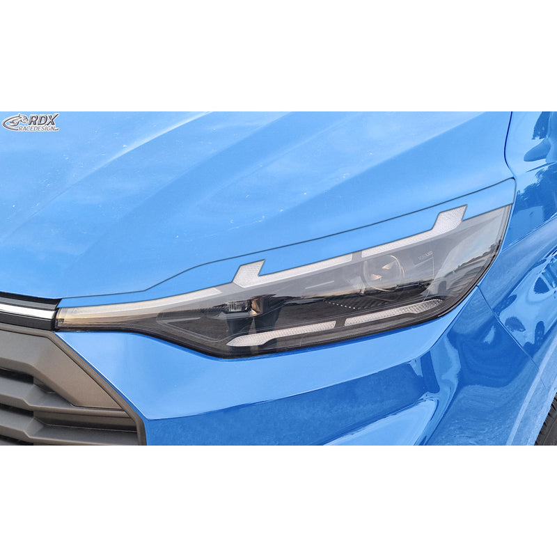 RDX, Cejas de faro, ABS, compatible con Ford Transit Custom & Tourneo Custom (V710) (2023-)