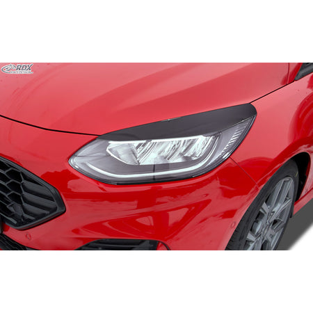 RDX, Øjenskygge, ABS Blank Sort, passer til Ford Fiësta VII Facelift (2022-2024)