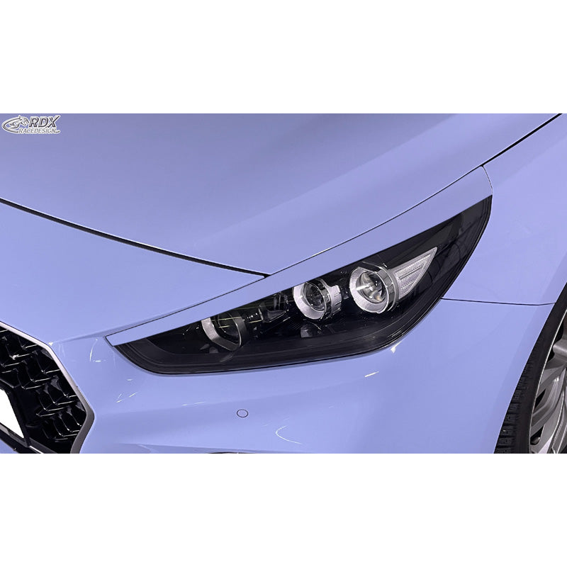 RDX Racedesign, Øjenskygger, passer til Hyundai i30 2017-2021 (ABS)
