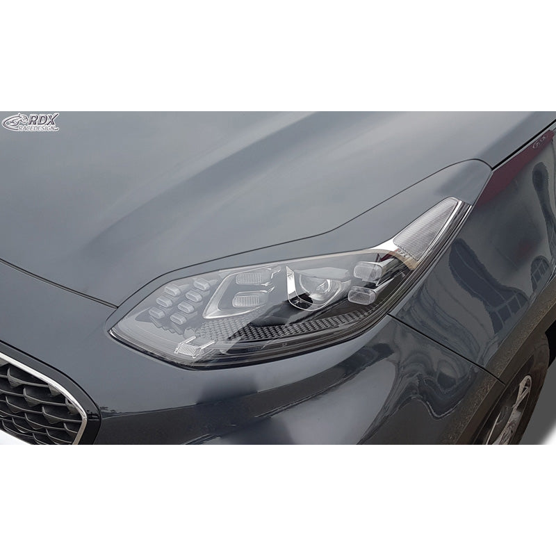 RDX Racedesign, palpebre fari, compatibili con Kia Sportage 2015-2022 (ABS)