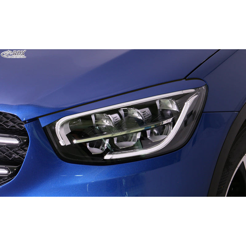 RDX, Øjenskygger, ABS, passer til Mercedes GLC (X253) (2015-2022) & GLC Coupé (C253) (2016-2023)