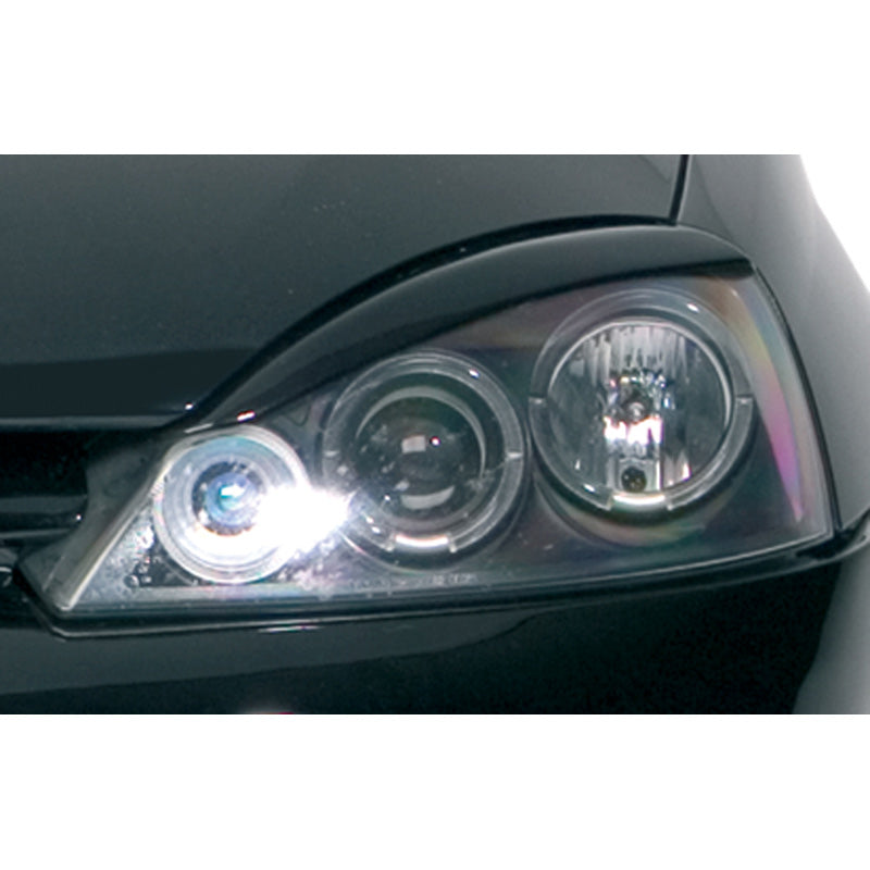 RDX Racedesign, kryty světlometů, vhodné pro Opel Corsa C 2000-2006 (ABS)