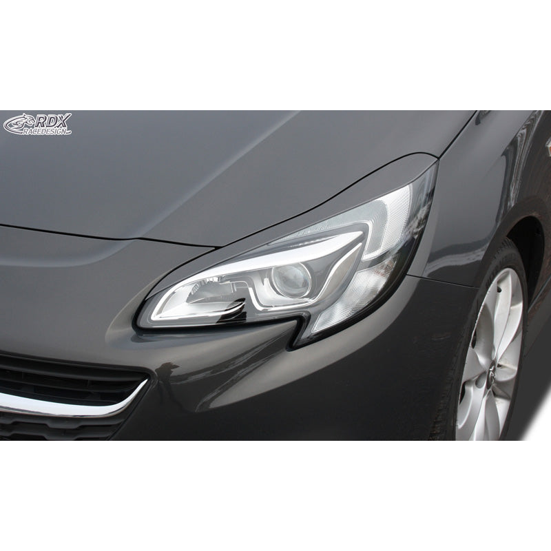 RDX Racedesign, mračítka světlometů, vhodné pro Opel Corsa E 2014- (ABS)