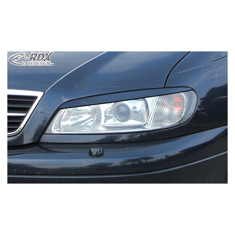 RDX Racedesign, koplampblenden, geschikt voor Opel Omega B Facelift 1999- (ABS)