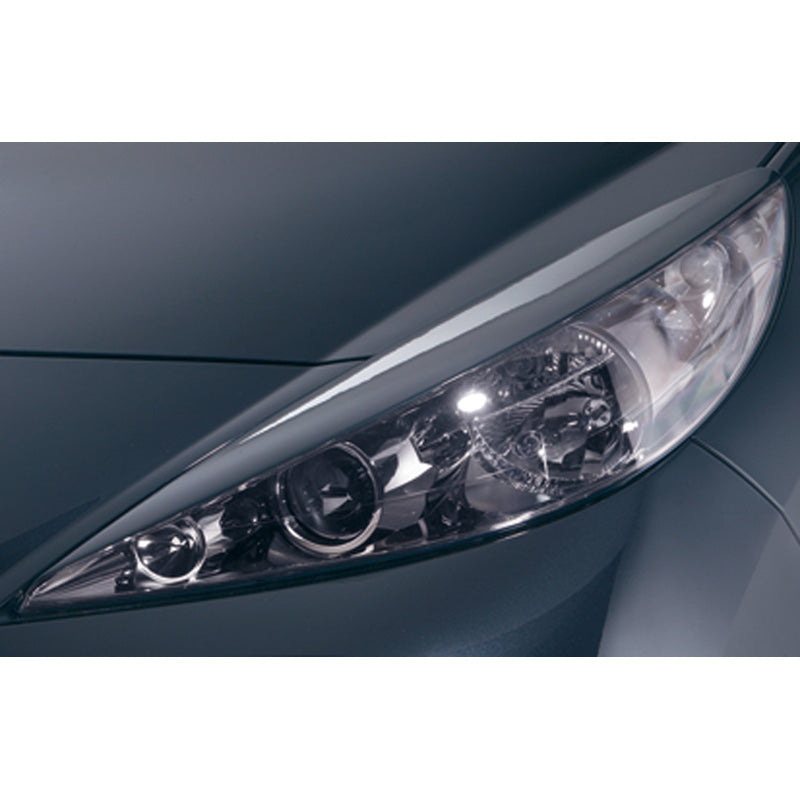 RDX Racedesign, kryty světlometů, vhodné pro Peugeot 207 2006- (ABS)