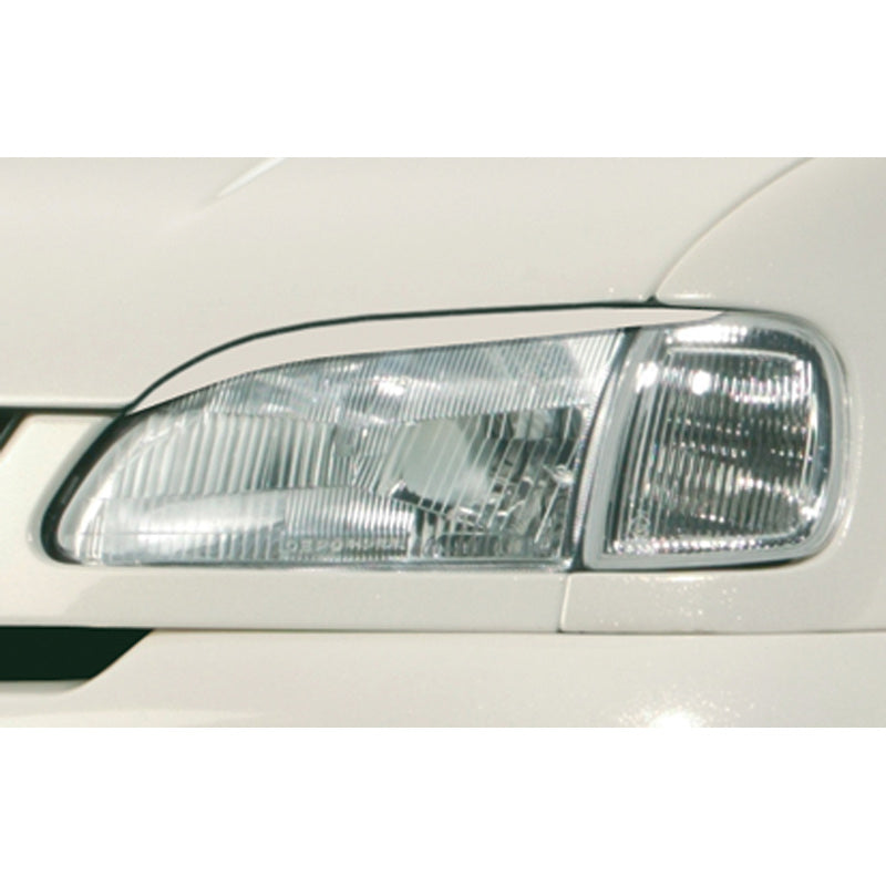 RDX Racedesign, pestañas para faros, compatible con Seat Arosa 6H 1997-2001 (ABS)