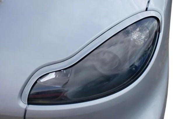RDX Racedesign, osłony reflektorów, pasuje do Smart ForTwo Coupe & Cabrio C451 2007-2014 (ABS)