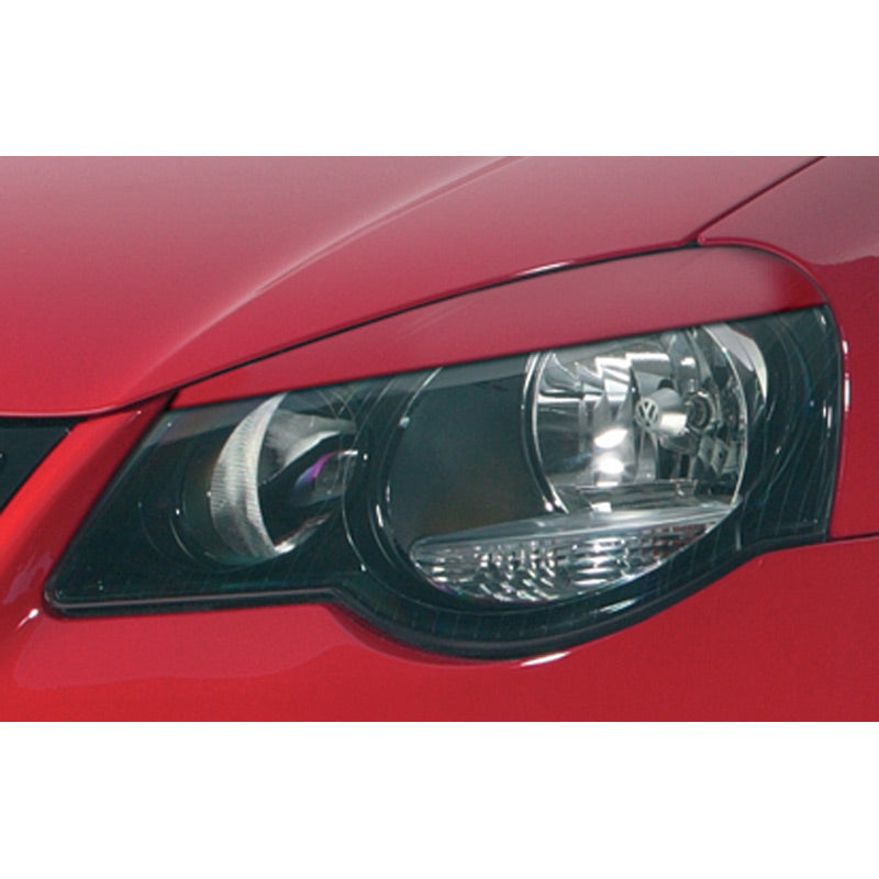 RDX Racedesign, sopracciglia fari, adatte per Volkswagen Polo 9N2 2005-2009 (ABS)