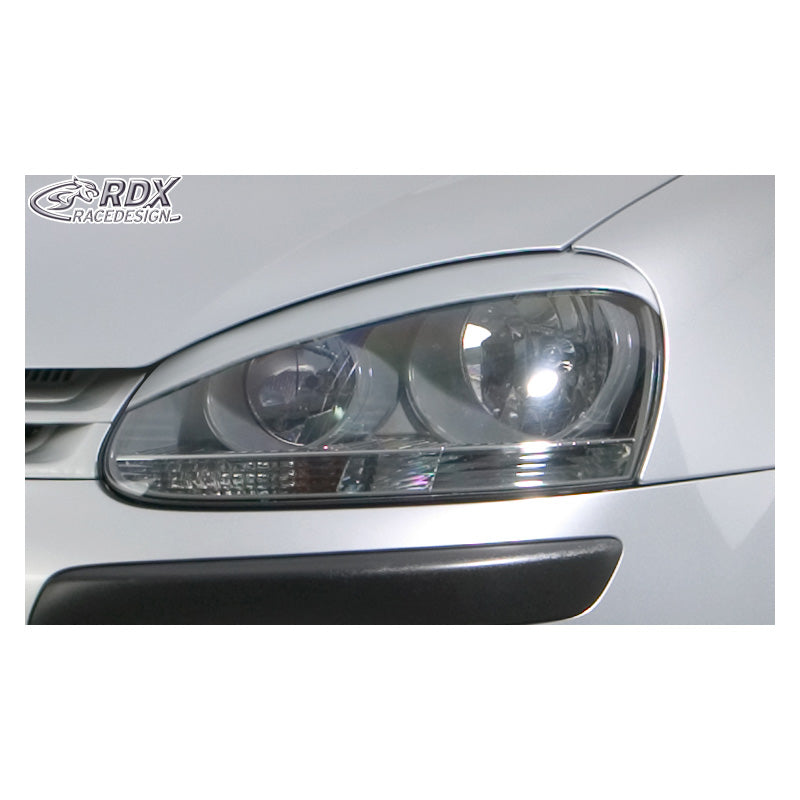 RDX Racedesign, paupières de phares, compatibles avec Volkswagen Golf V 2003-2008 & Jetta 2005-2010 'X-Treme' (ABS)