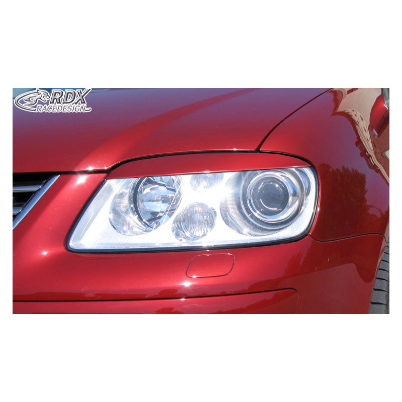 RDX Racedesign, Coprifari, adatto a Volkswagen Touran 1T 2003-2006 & Caddy 2004-2010 (ABS)