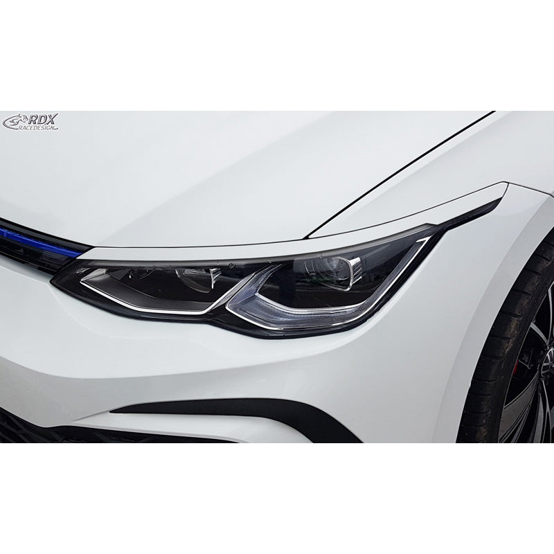 RDX Racedesign, coprifari, adatto per Volkswagen Golf VIII (CD) 2020- (ABS)