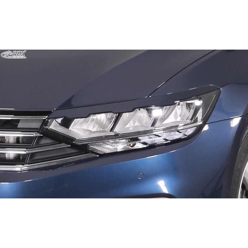RDX Racedesign, coprifari, adatto per Volkswagen Passat 3G B8 Facelift 2019- (Carved) (ABS)