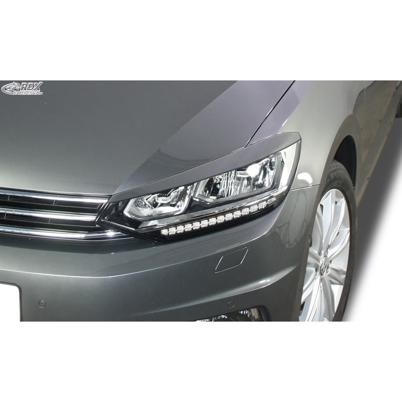 RDX Racedesign, coprifari, adatto per Volkswagen Touran (5T) 2015- (LED) (ABS)