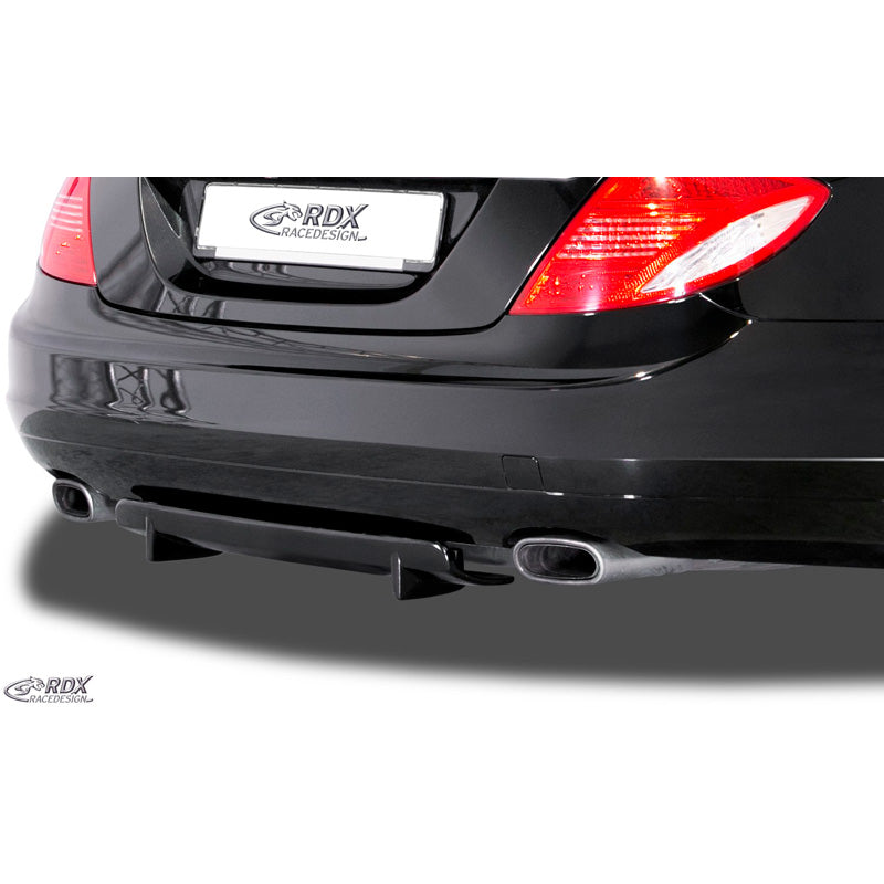 RDX Racedesign, zadní spoiler nárazníku 'Diffusor U-Diff', vhodné pro Mercedes S-Class Coupe C216 2006-2013 (PU)