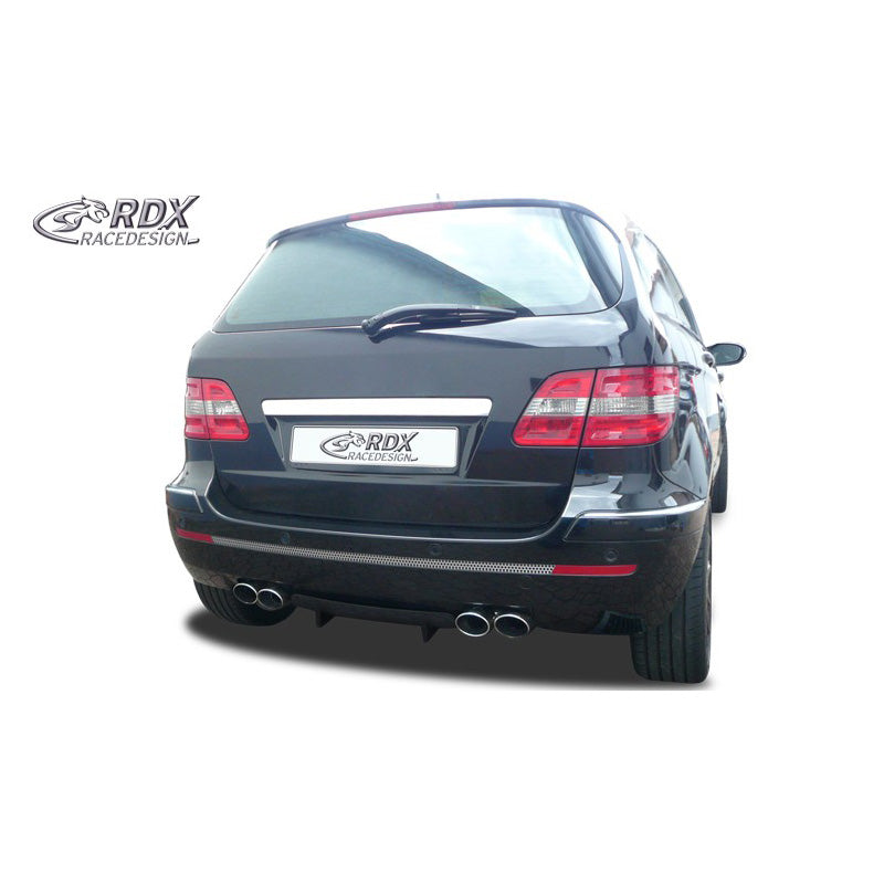 RDX Racedesign, zadní spoiler nárazníku 'Diffusor U-Diff', vhodné pro Mercedes B-Class W245 2005-2011 (PU)