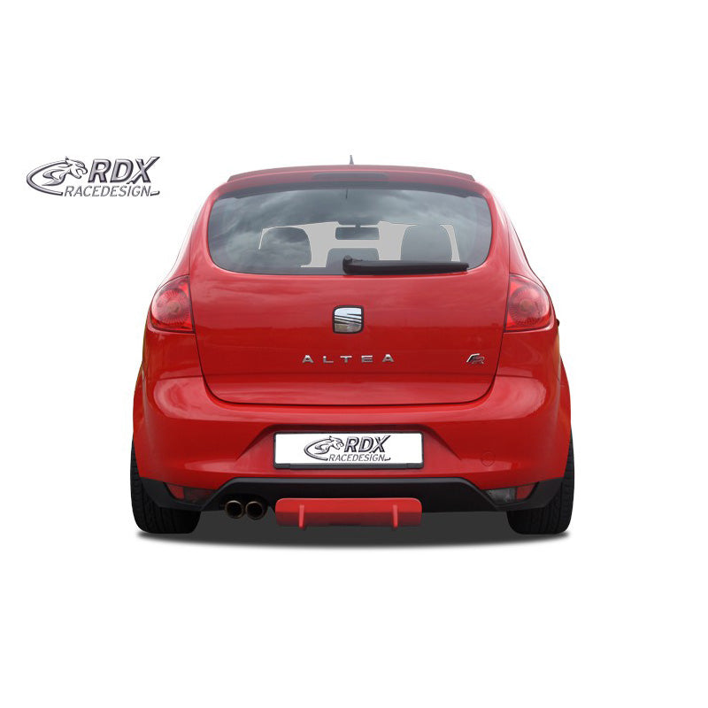 RDX Racedesign, nástavec zadního nárazníku „Diffusor U-Diff“, vhodné pro Seat Altea (5P) včetně FR & XL 2004- (PU)