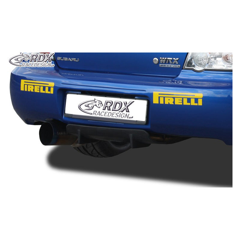 RDX Racedesign, nástavec zadního nárazníku „Diffusor U-Diff“, vhodné pro Subaru Impreza 3 (GD) WRX 2005-2007 (PU)