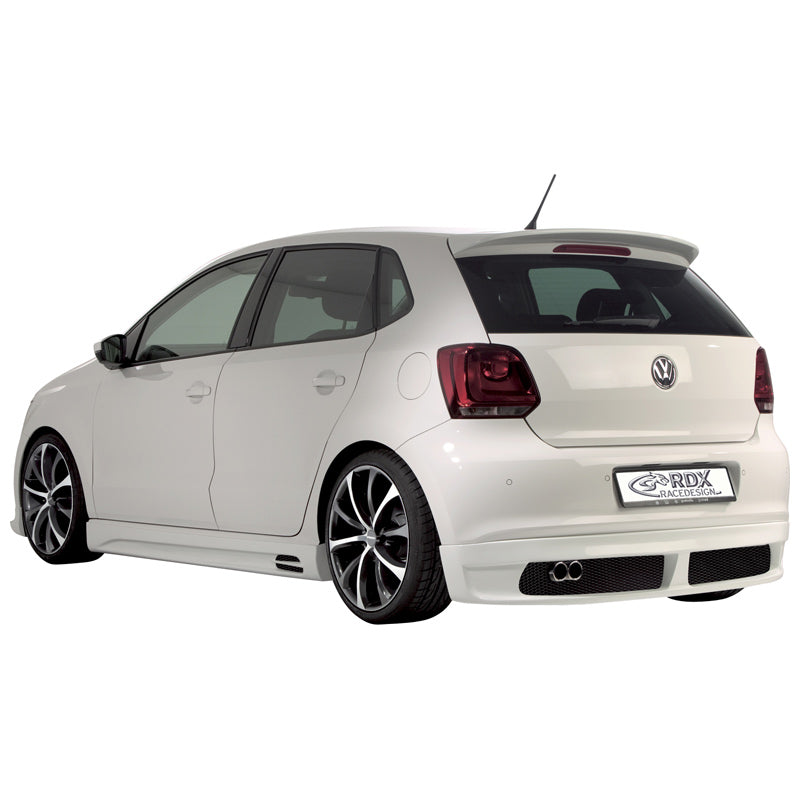 RDX Racedesign, dolny spoiler tylnego zderzaka, pasuje do Volkswagen Polo 6R 2009- (PU)