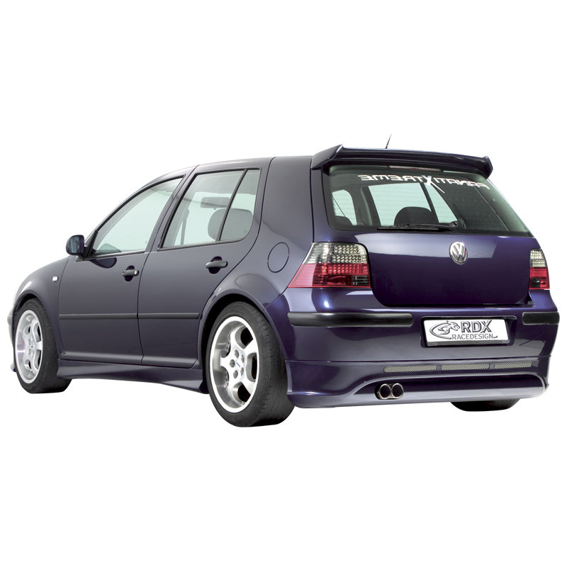RDX Racedesign, rear bumper skirt, fits Volkswagen Golf IV 3/5 doors (PU)