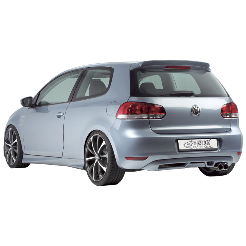 RDX Racedesign, rear bumper skirt, fits Volkswagen Golf VI 2008- excluding GTi/GTD/Plus (PU)