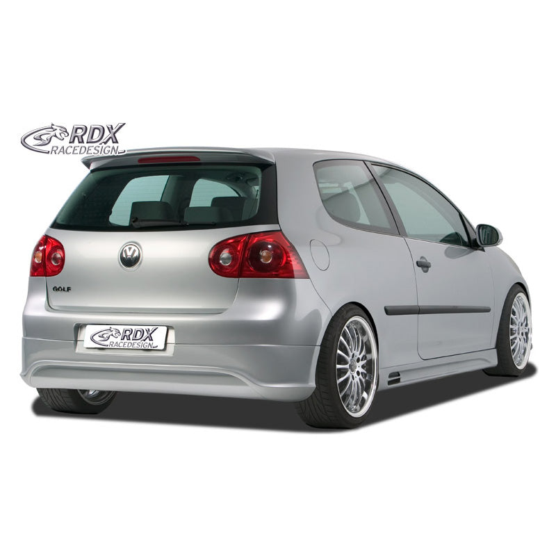 RDX Racedesign, Grembiale paraurti posteriore, adatto a Volkswagen Golf V HB 3/5 porte 2003-2008 'R32 clean' (ABS)
