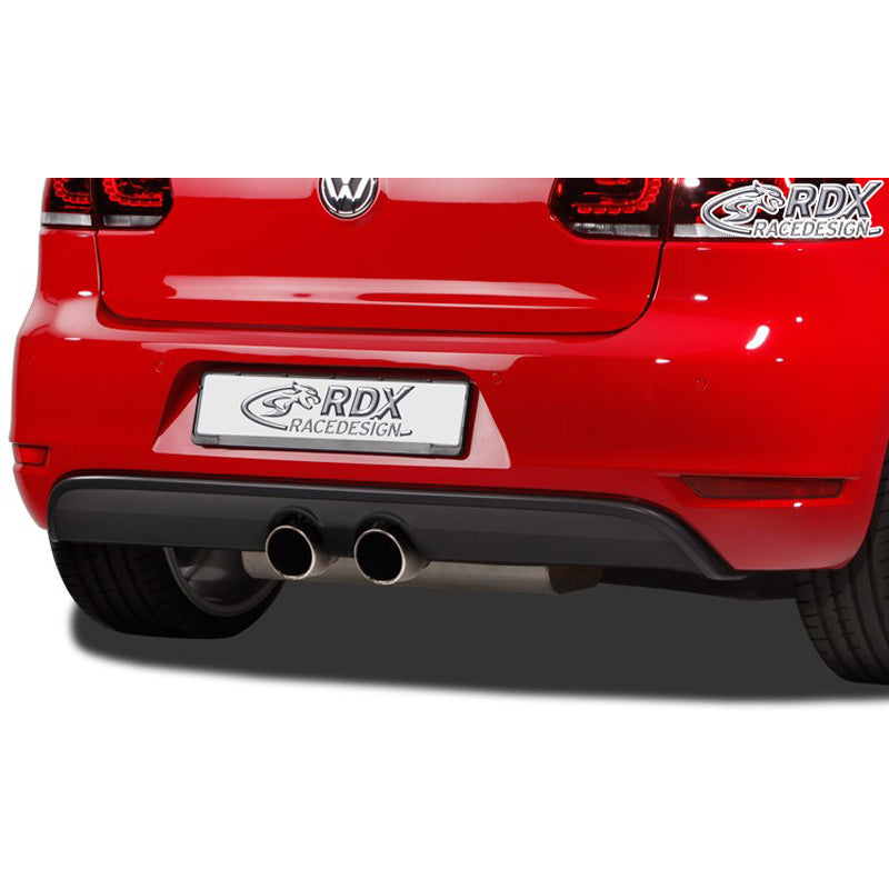 RDX Racedesign, diffusore per grembialatura posteriore, si adatta a Volkswagen Golf VI GTI/ GTD 2007-2013 (GFK)