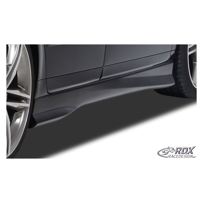 RDX Racedesign, Side Skirts, Fits Audi A4 B7 2005-2008 'TurboR' (ABS)