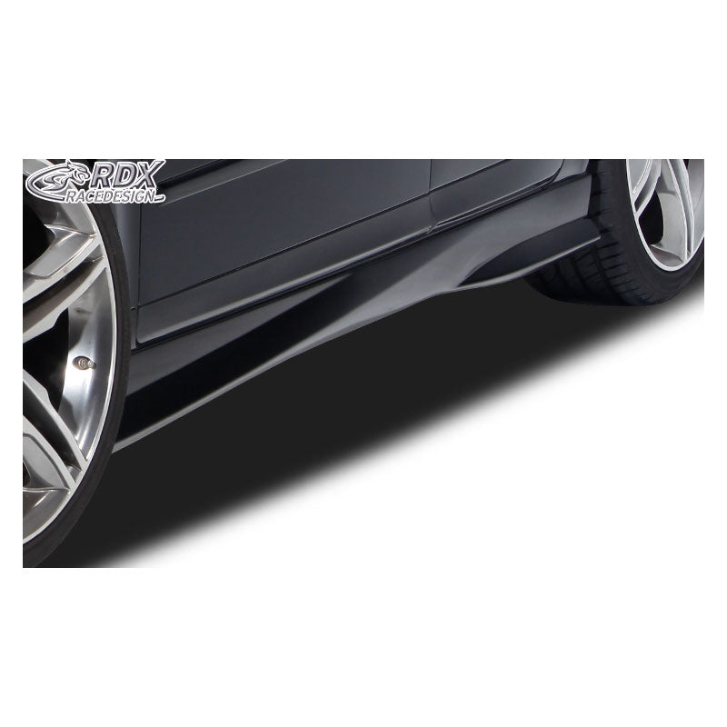 RDX Racedesign, Side skirts, fits Audi A4 B7 2005-2008 'Turbo' (ABS)