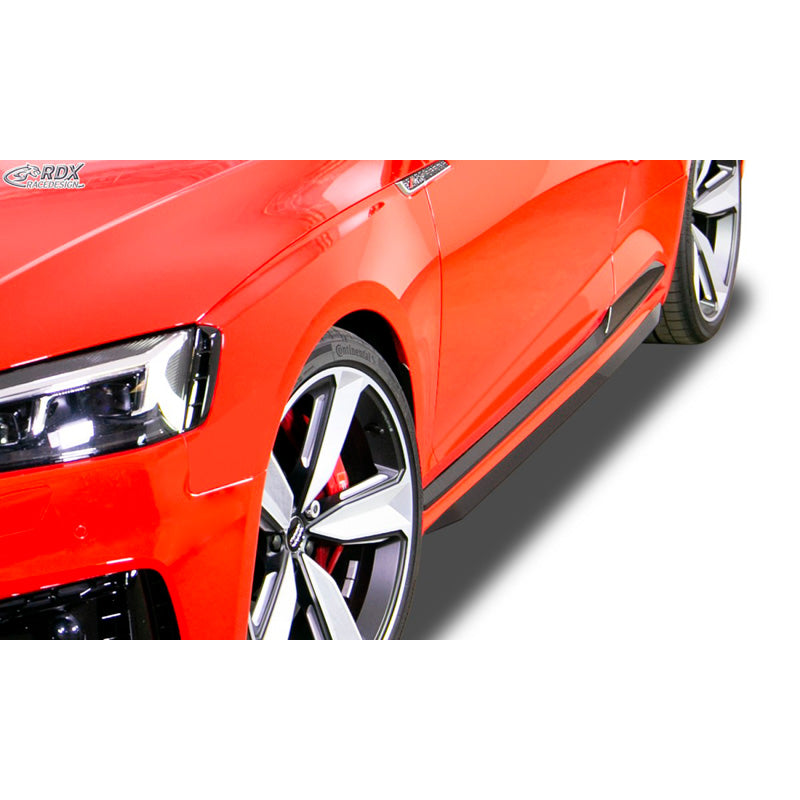 RDX Racedesign, bas de caisse « Slim », compatibles avec Audi RS5 (F5) 2016- (ABS noir brillant)