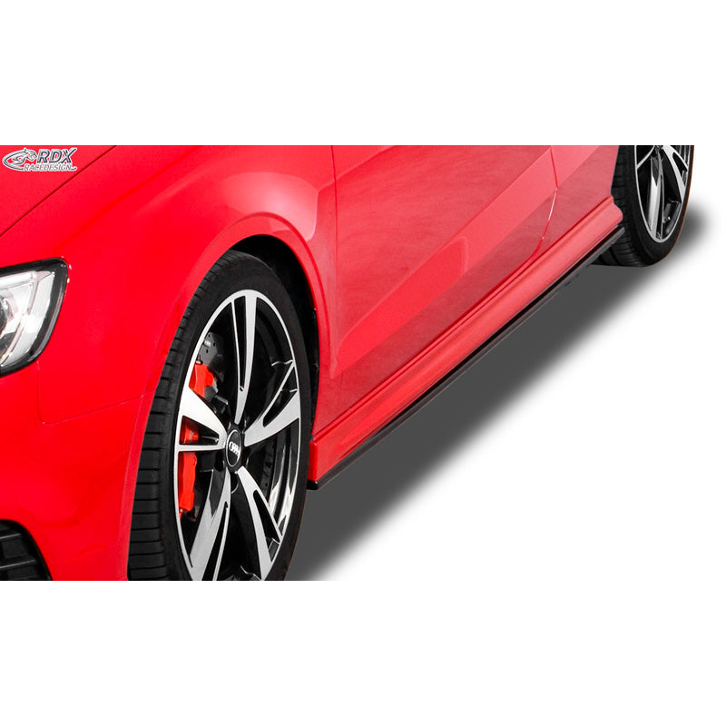 RDX Racedesign, boční prahy, pasují na Audi A3 (8V7) kabriolet 2013- 'Edition' (ABS)