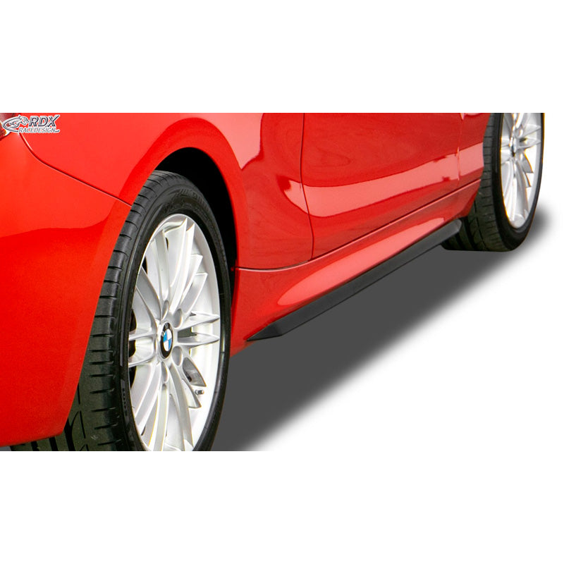 RDX Racedesign, Side skirts "Slim", fits BMW 2-Series F22/F23 Coupe/Cabrio 2013- incl. M-Sport (ABS glossy black)