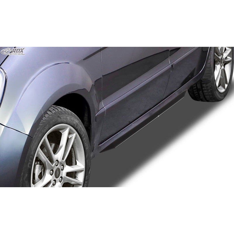 RDX Racedesign, minigonne 'Slim', adatte a Ford Galaxy WA6 2006-2015 (ABS nero lucido)