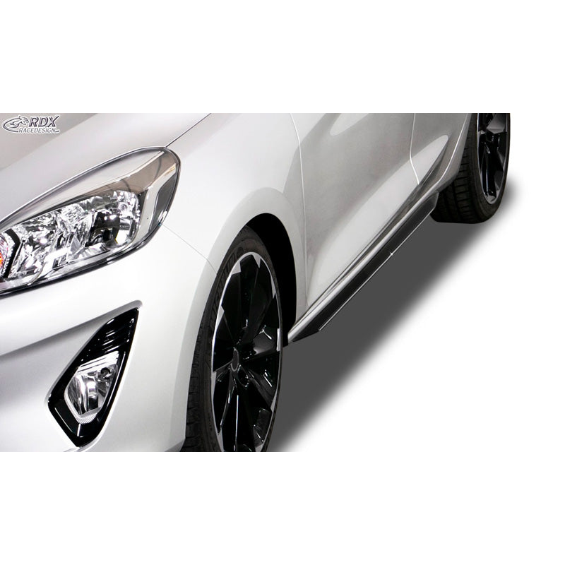 RDX Racedesign, minigonne 'Slim', adatte a Ford Fiësta VIII (JHH) 2017- (ABS nero lucido)