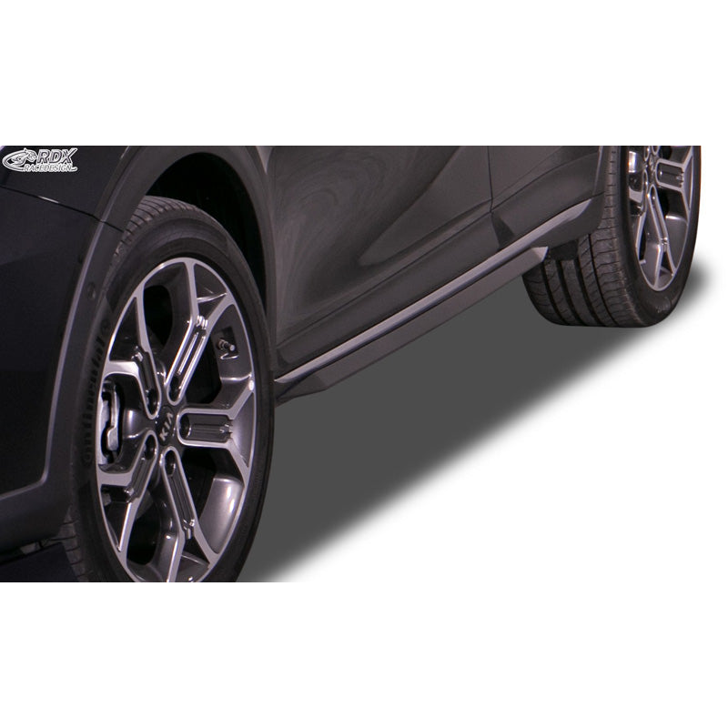 RDX Racedesign, bas de caisse 'Slim', convient à KIA XCeed 2019- (ABS noir brillant)
