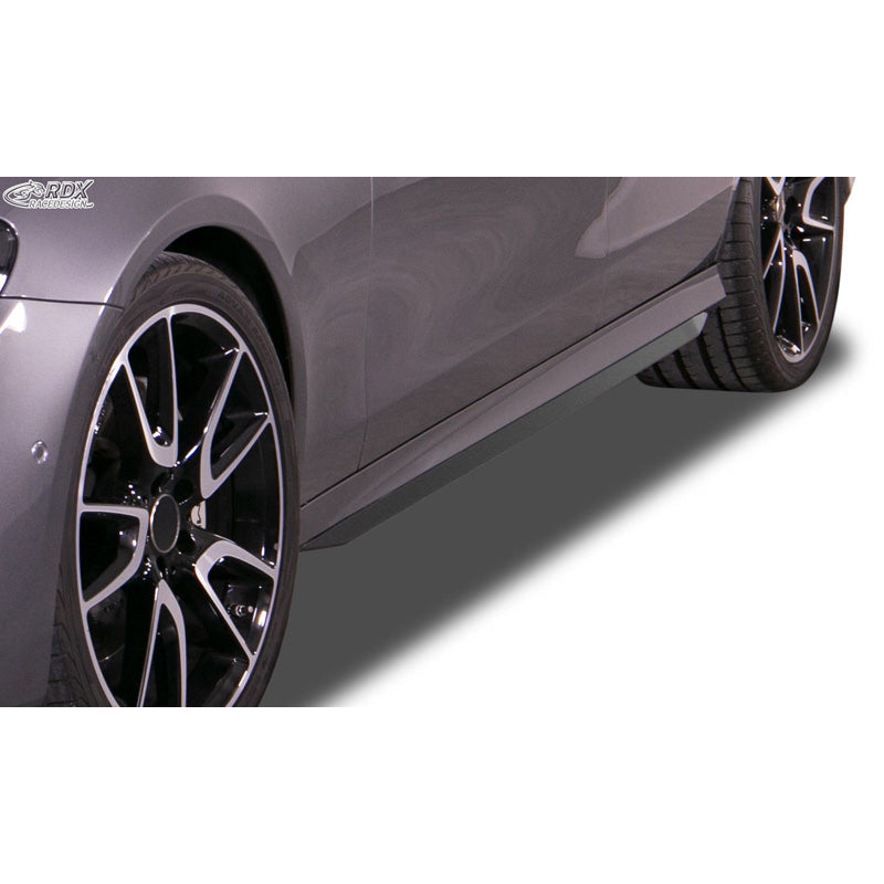 RDX Racedesign, progi boczne, pasuje do Mercedes E-Class AMG-Line & E43 AMG W213/S213 2016-2020 'Slim' (ABS)