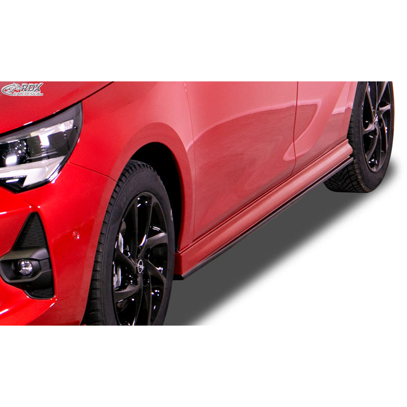 RDX Racedesign, minigonne, adatte a Opel Corsa F 2019- 'Edition' (ABS)