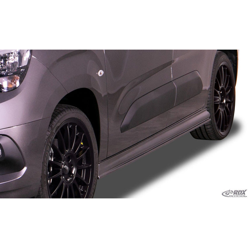 RDX Racedesign, minigonne laterali, compatibile con Opel Combo MPV 2018- 'Edition' (ABS)