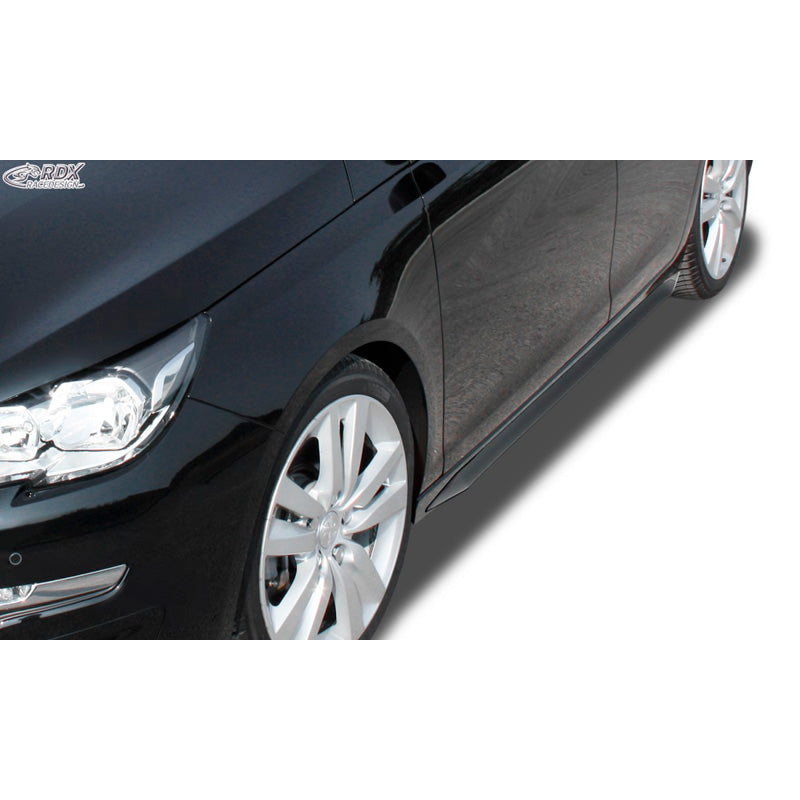 RDX Racedesign, side skirts 'Slim', fits Peugeot 308 HB (Typ L) 2017- (ABS glossy black)