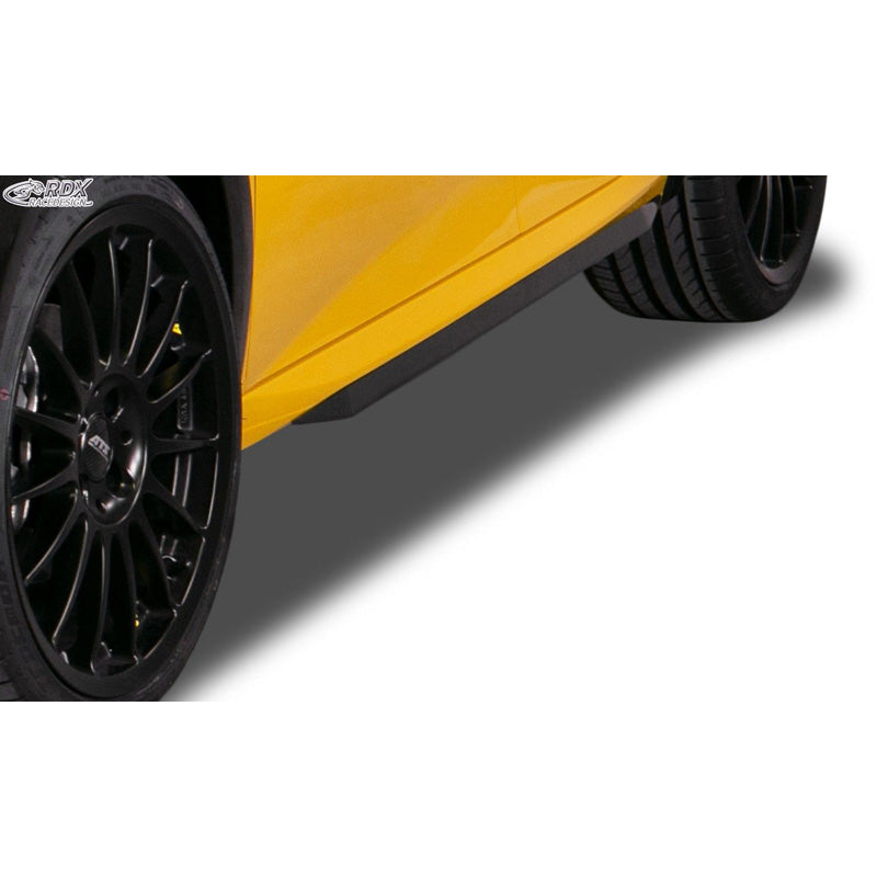 RDX Racedesign, jupes latérales, adaptées à Peugeot 208 II 2019- 'Slim' (ABS)