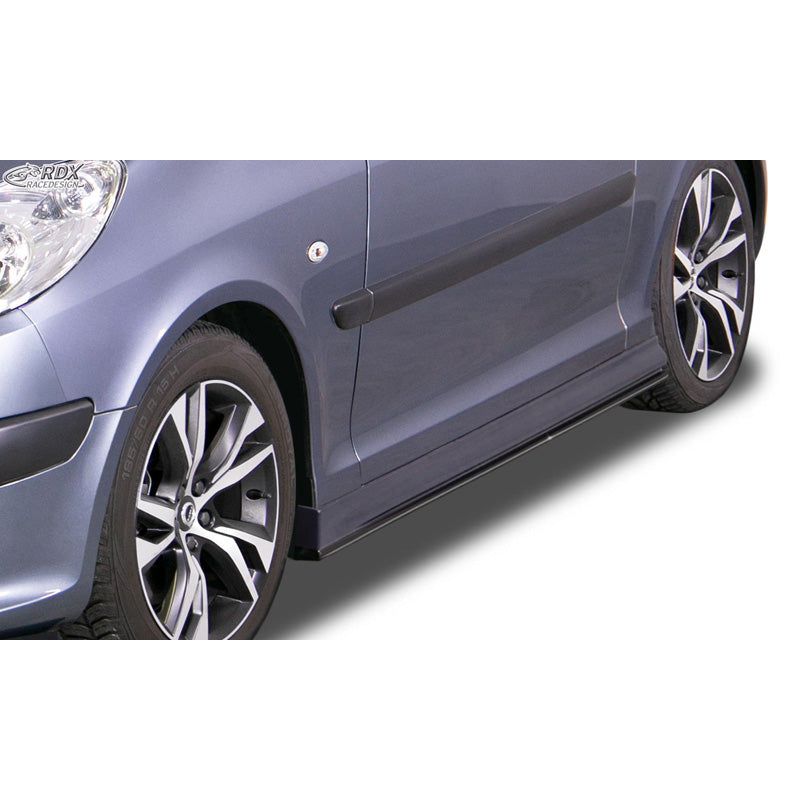 RDX Racedesign, boční prahy, vhodné pro Peugeot 1007 2005- 'Edition' (ABS)