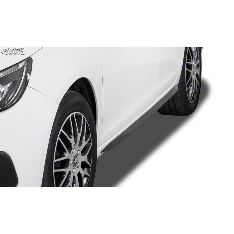 RDX, Side skirts, ABS glanzend zwart, passend voor Peugeot 308 II Hatchback (2013-2021)