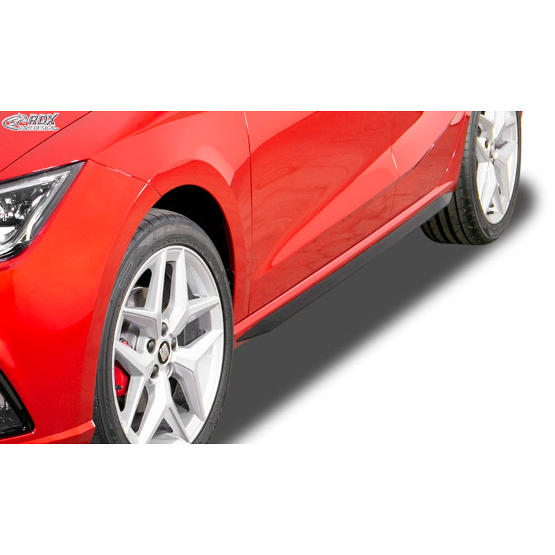RDX Racedesign, Side skirts 'Slim', fits Seat Ibiza 6F 2017- incl. FR (ABS glossy black)