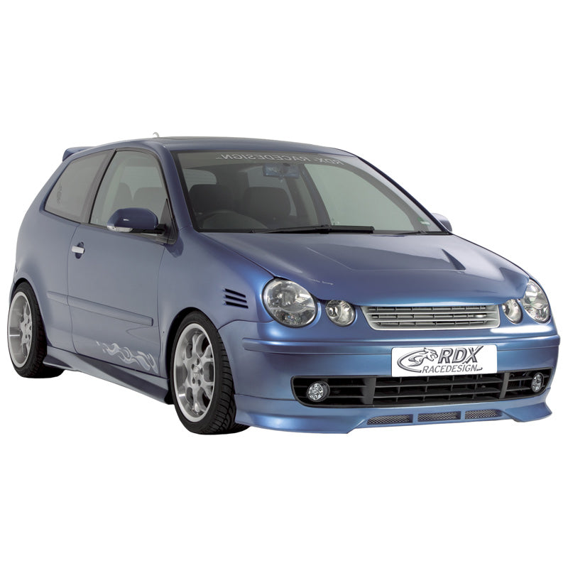 RDX Racedesign, minigonne laterali, compatibili con Volkswagen Polo 9N/9N2 2001-2005 'Turbo' (ABS)