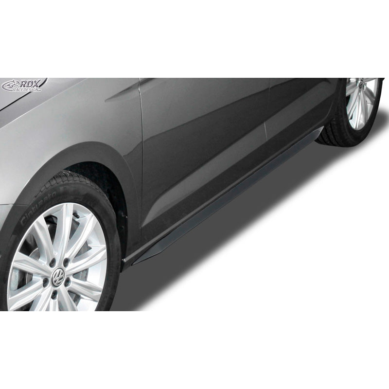 RDX Racedesign, boční prahy 'Slim', pasuje na Volkswagen Touran 5T 2015- (ABS lesklá černá)
