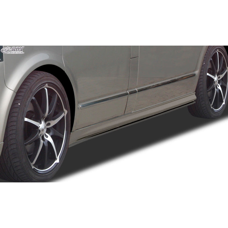 RDX Racedesign, boční prahy, pasují na Volkswagen Transporter T5 2003-2015 (krátký rozvor) 'Edition' (ABS)