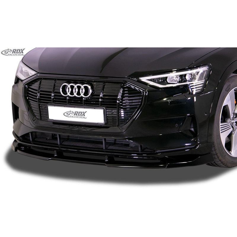 RDX Racedesign, przedni spoiler Vario-X, pasuje do Audi E-Tron 2018- incl. Sportback (PU)