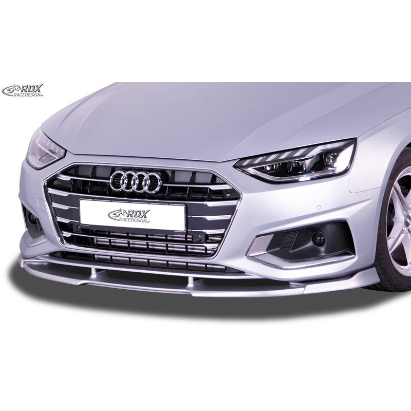 RDX Racedesign, přední spoiler Vario-X, vhodné pro Audi A4 (B9) FL 2019- (PU)